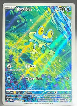 Pokemon TCG Froakie 088/086 Me04: Chaos Rising Illustration Rare NM Pack Fresh - Image 4