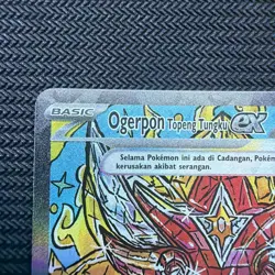 Hearthflame Mask Ogerpon INDONESIAN 204 Terastal Festival Sv8a Pokemon - Image 2