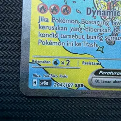 Hearthflame Mask Ogerpon INDONESIAN 204 Terastal Festival Sv8a Pokemon - Image 5