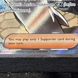 Pokemon Black Belt's Training 255/217 Full Art Holo Supporter Ascended Heroes - Image 3