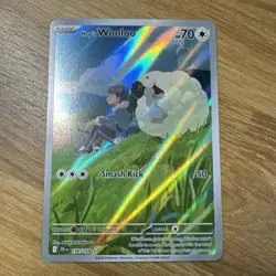 Hop's Wooloo 170/159 Sv09: Journey Together Holo Pokemon TCG - Image 1