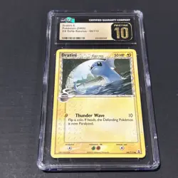 2005 Pokemon Dratini 66/113 EX Delta Species No Stamp CGC Pristine 10 *POP 6* - Image 1