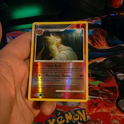 Ninetales 36/127 Reverse Holo Rare Diamond & Pearl Platinum Near Mint Pokemon - Image 2