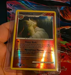 Ninetales 36/127 Reverse Holo Rare Diamond & Pearl Platinum Near Mint Pokemon - Image 5
