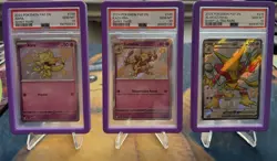 Abra & Kadabra & Alakazam ex Paldean Fates Shiny/Baby Rares POKEMON PSA 10 💎 - Image 1