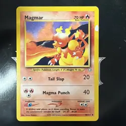 Magmar 40/111 Uncommon Neo Genesis Pokemon Unlimited - Image 1