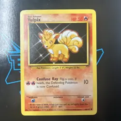 Pokemon WOTC Vulpix 68/102 Base Set UNLIMITED Common D23 - Image 1