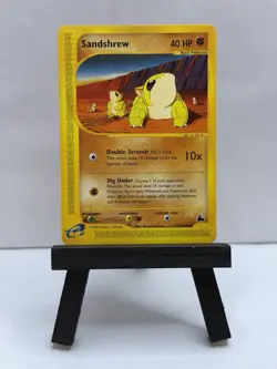Nintendo Sandshrew 92/144 EX Sandstorm Common Regular English 40 HP 2003 - Image 1