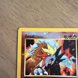 Pokemon Entei Black Star Promo Reverse Holo #34 LP/NM - Image 2