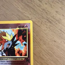 Pokemon Entei Black Star Promo Reverse Holo #34 LP/NM - Image 3