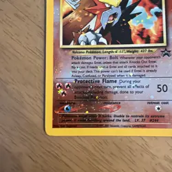 Pokemon Entei Black Star Promo Reverse Holo #34 LP/NM - Image 4