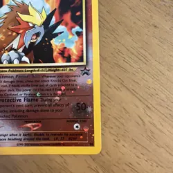 Pokemon Entei Black Star Promo Reverse Holo #34 LP/NM - Image 5