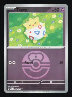 TOGEPI (LOVE BALL) 080/217 REVERSE HOLO ASCENDED HEROES POKEMON NEAR MINT - Image 1