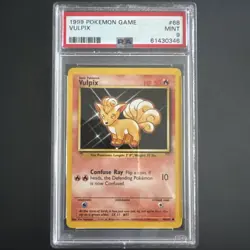 1999 Pokemon Game Vulpix Mint 9 - Image 1