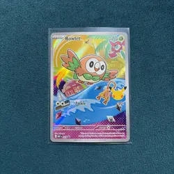 Pokemon TCG First Partner Illustration Collection Series 1 Gen 7 Alola Starters - Image 2