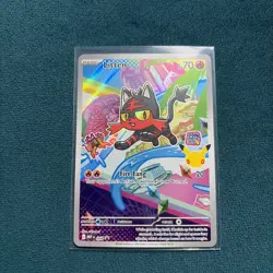 Pokemon TCG First Partner Illustration Collection Series 1 Gen 7 Alola Starters - Image 3