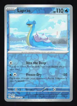 Lapras 016/091 Reverse Holo Paldean Fates Pokemon Near Mint - Image 1