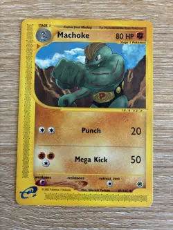 Pokemon Machoke Expedition Base Set e-Reader 85/165 - Image 1