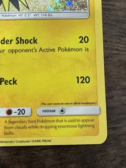 ⚡ Zapdos 012/034 CLC ⚡ Pokemon TCG Classic Collection NM Holo - Image 3