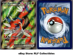 2023 Pokemon, Scarlet & Violet Base, #231/198 Koraidon ex, Full Art Ultra Rare - Image 1