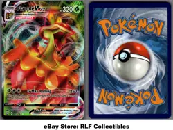 2021 Pokemon, Battle Styles, #021/163 Victini V, Holo Ultra Rare - Image 1