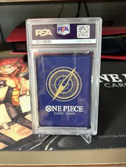 2025 ONE PIECE OP10-ROYAL BLOOD 001 USO-HACHI SPECIAL ALTERNATE ART PSA GEM 10 - Image 2