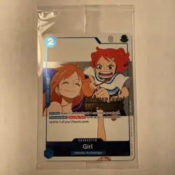 Girl (OP14 Release Event Winner) - One Piece Promo Nami (P-096) English Sealed - Image 1