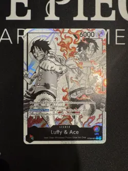 Luffy and Ace Parallel Alt Art Starter Deck EX: Luffy & Ace ST30-001 English NM - Image 1