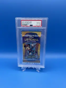 SET OF 3 PSA 10 DISNEY LORCANA 2024 INKLANDS CHAPTER 3 PACKS SEQUENTIAL CERT #'s - Image 1