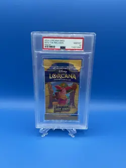 SET OF 3 PSA 10 DISNEY LORCANA 2024 INKLANDS CHAPTER 3 PACKS SEQUENTIAL CERT #'s - Image 5
