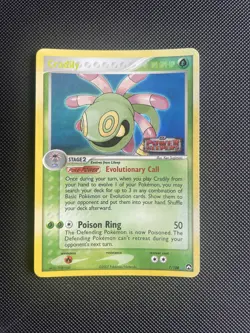 EX Power Keeprs Cradily 7/108 Reverse Holo Rare Pokemon Card Nintendo TCG LP - Image 1