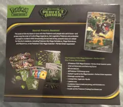 Pokemon Mega Evolution Perfect Order Elite Trainer Box 65 Sleeves Promo Card - Image 2
