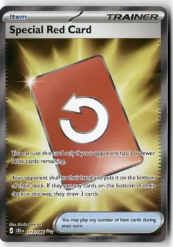 Pokemon TCG Special Red Card #113/086 - Chaos Rising - Full Art -NM - Image 1