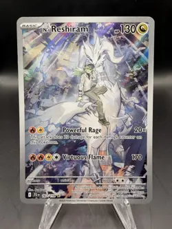 Pokemon TCG N's Reshiram Holo Card 167/159 Sv09: Journey Together Illustration - Image 1