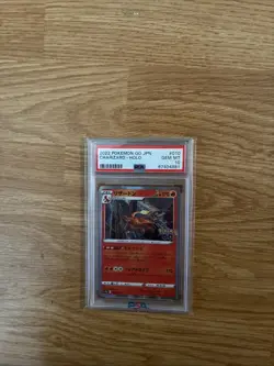 GEM MINT CHARIZARD HOLO! PSA 10! 2022 Pokemon TCG GO #10/71 (in Japanese) - Image 1