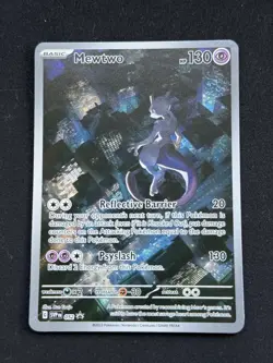 Pokemon Mewtwo TCG Scarlet & Violet 151 UPC Promo Holo Card SVP052 - Image 1