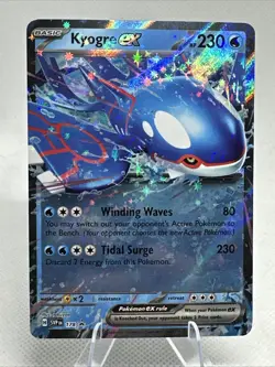 Kyogre ex SV: Scarlet & Violet Promo Cards Holo Promo 178 NM - Image 1