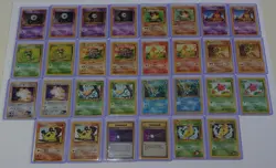 22 Vintage Japanese Pokemon Cards + 15 English versions of the Pokemon Cards - Image 2