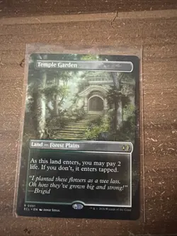 Temple Garden (Borderless) Magic The Gathering - Image 1