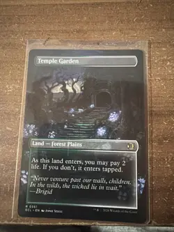 Temple Garden (Borderless) Magic The Gathering - Image 2