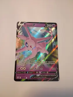 Espeon V - 064/203 - Pokemon Evolving Skies Sword & Shield Ultra Rare Card NM - Image 1