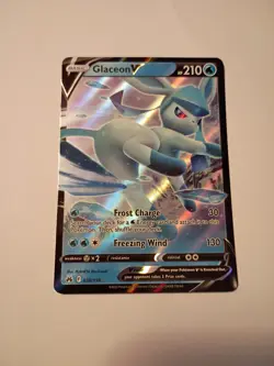 Glaceon V 038/159 Sword & Shield Crown Zenith Pokemon TCG NM - Image 1