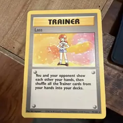 Lass 75/102 Base Set Rare Pokemon Card - Image 1