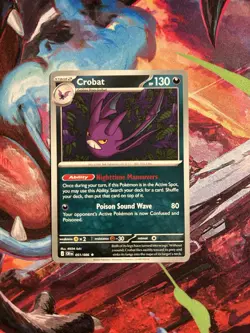 Crobat 051/086 NON-HOLO Deck Exclusive - Pokemon TCG Chaos Rising Pre Release - Image 1