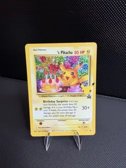 POKEMON BIRTHDAY PIKACHU #24 SWSH CELEBRATIONS: CLASSIC COLLECTION HOLO NM - Image 1