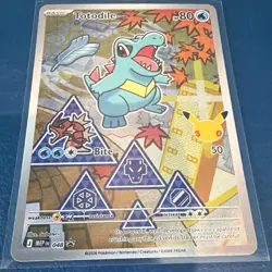 Pokemon TCG Totodile 048 First Partner series 2 Pack Holo Promo English 2026 - Image 1