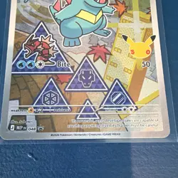 Pokemon TCG Totodile 048 First Partner series 2 Pack Holo Promo English 2026 - Image 2