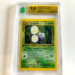 2000 Pokemon Neo Genesis Jumpluff 7/111 Holo MNT 9.0 TCG WOTC 1st Edition - Image 1