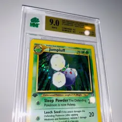 2000 Pokemon Neo Genesis Jumpluff 7/111 Holo MNT 9.0 TCG WOTC 1st Edition - Image 4