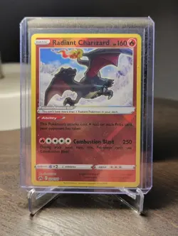 Radiant Charizard 020/159 Ultra Rare Crown Zenith Pokemon TCG Near Mint/Mint - Image 1
